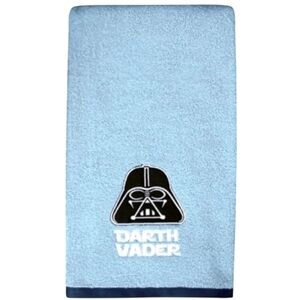 Disney Star Wars Embroidered Darth Vader Blue Bath Towel